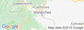 Wenatchee map